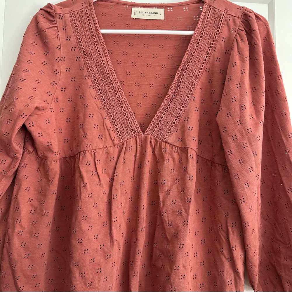 Lucky Brand Blouse Size Medium